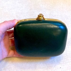Dark Green Evening Clutch
